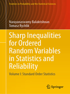 cover image of Sharp Inequalities for Ordered Random Variables in Statistics and Reliability
